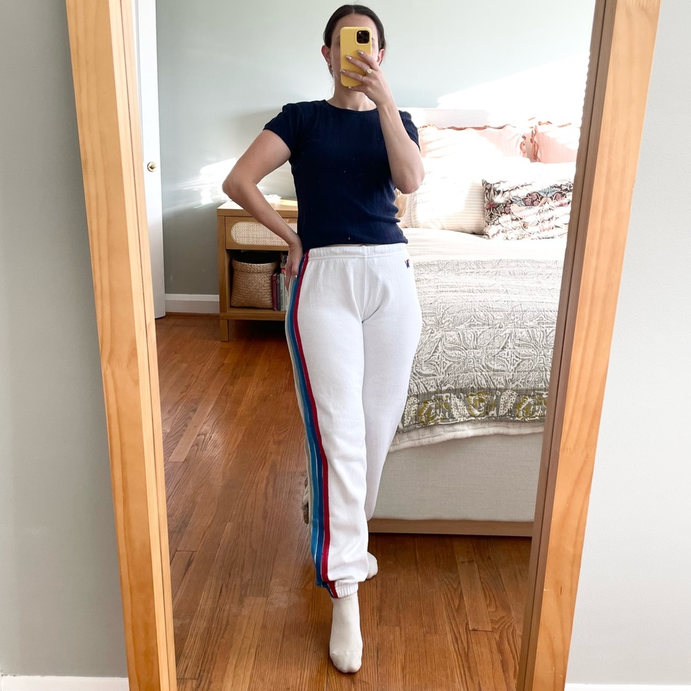 Aviator Nation 5 Stripe Sweatpants